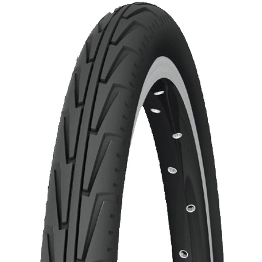 [MIC-721728] Michelin City'J Tyre 600A Black / White (37-541)