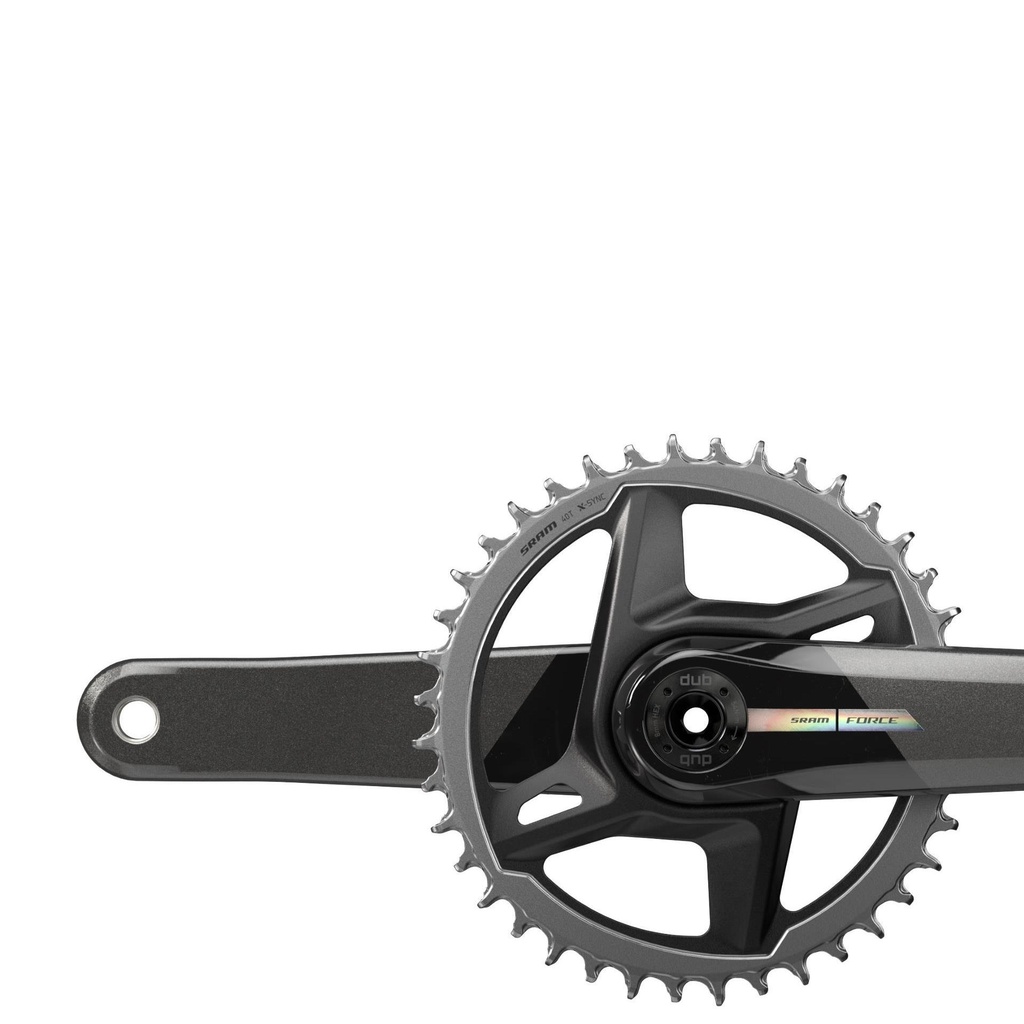 Sram Force D2 Crankset 1x Dub Direct Mount 40t (bb Not Included) 2023: Iridescent 16