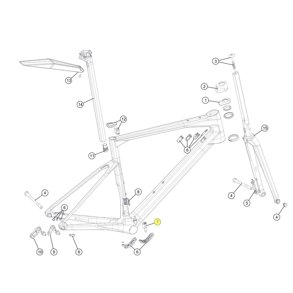 Bmc Spare - Roadmachine Chainguide (1 Piece):