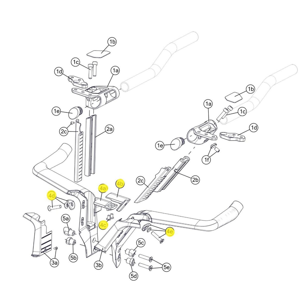 Bmc Spare - Tm01 V-Cockpit Bridge (1 Piece):  