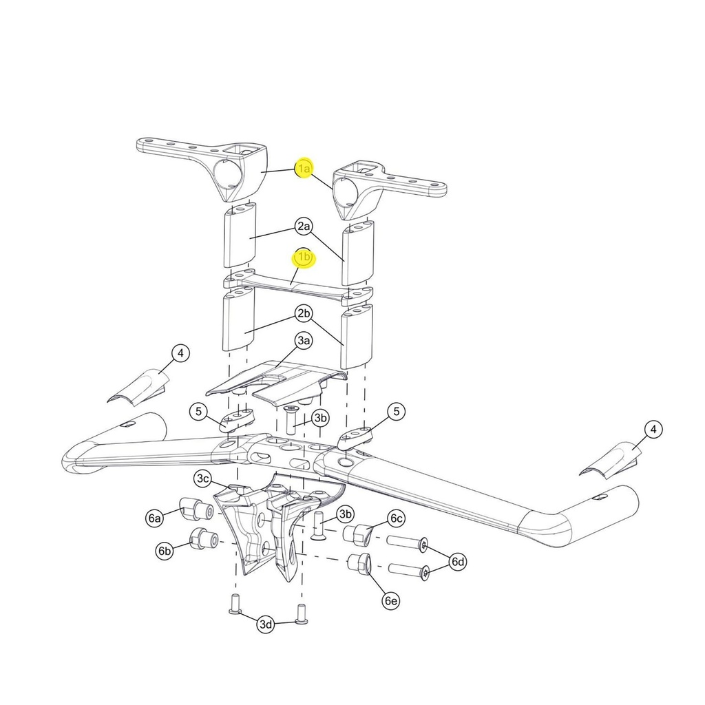 Bmc Spare - Riser Bracket Kit (Kit):  