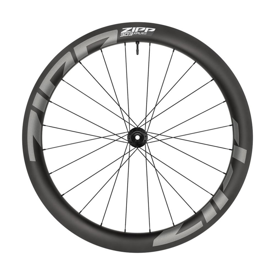 Zipp 303 Xplr S Carbon Tubeless Disc Brake Center Locking 700c Front 24spokes 12x100mm Standard Graphic A1:  12x100mm