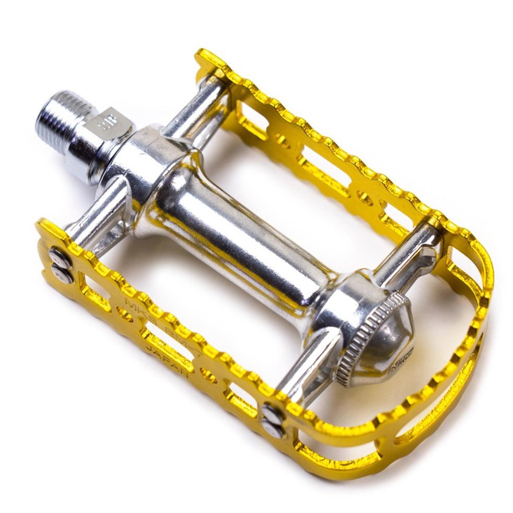 Mks Bm-7 Alloy Body & Plate 1/2 Inch Axle Road Pedal: 