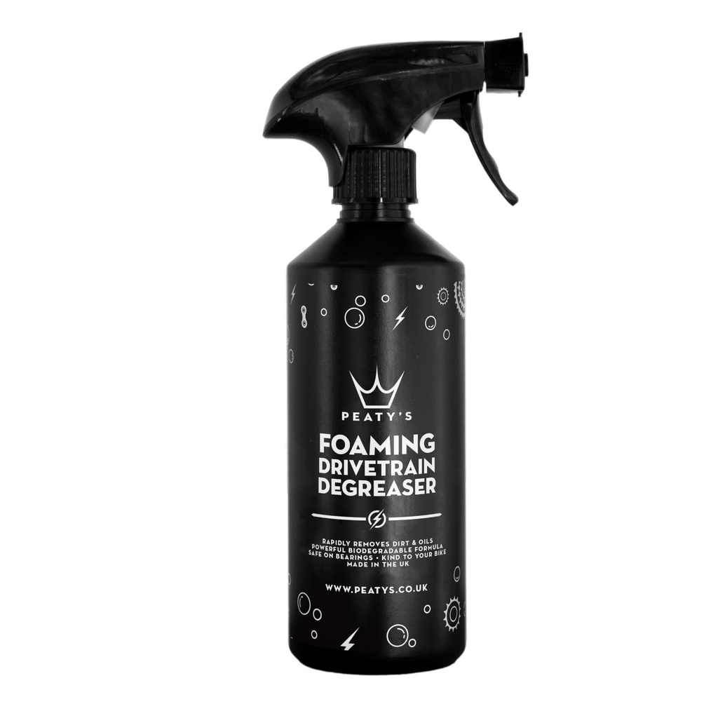 Peaty's Foaming Drivetrain Degreaser 500ml Bottle