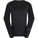 Flux Women's Long Sleeve Trail Jersey, black perforated bolts - size 