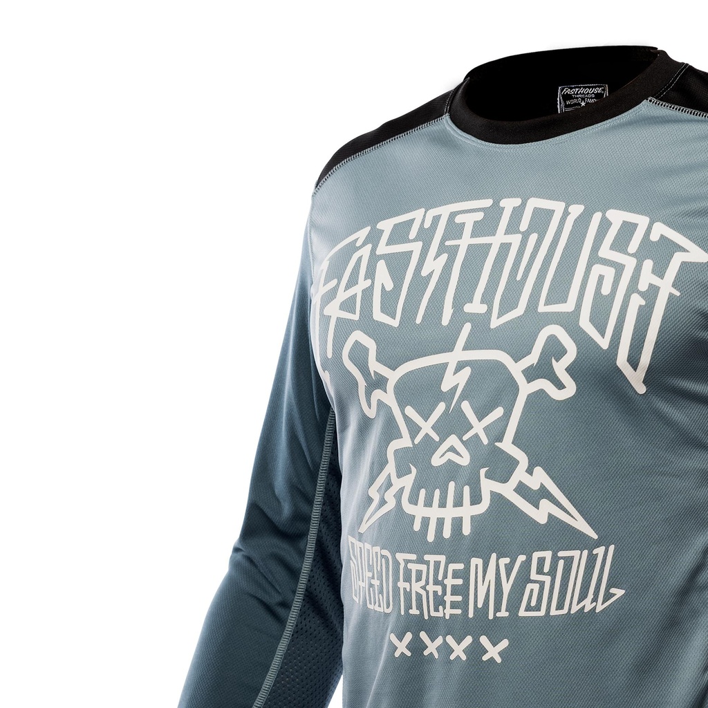 Fasthouse Grindhouse Akuma Long Sleeve Jersey 2021: 