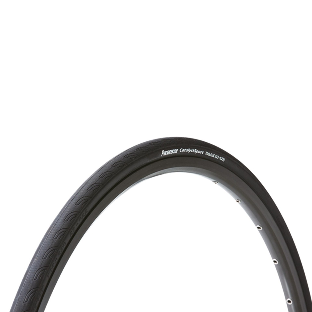 Panaracer Catalyst Folding Road Tyre: Black/Black 700x28c