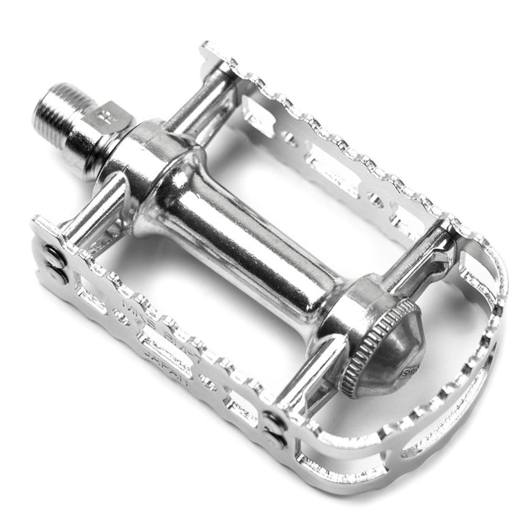 Mks Bm-7 Alloy Body & Plate 1/2 Inch Axle Road Pedal: 