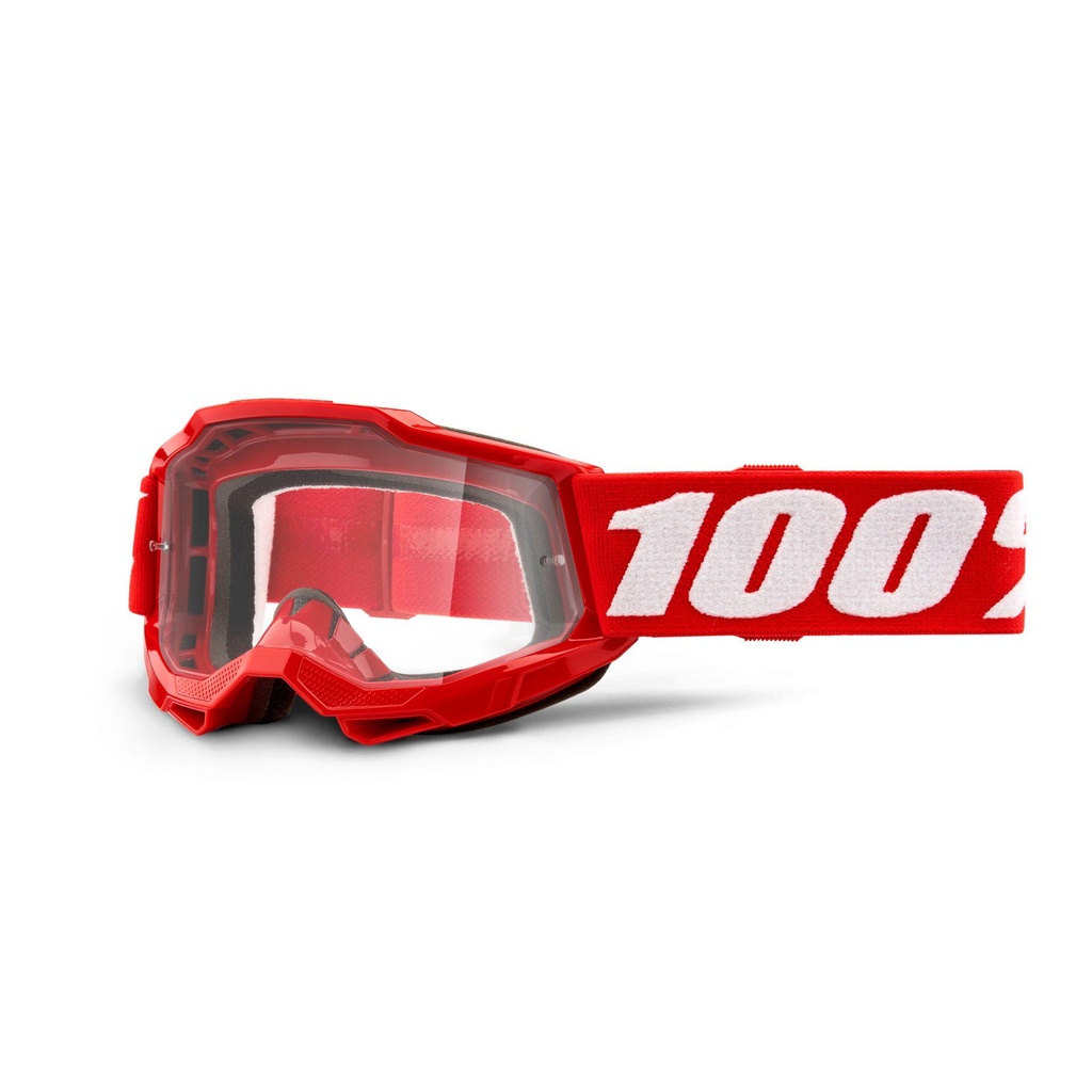 100% Accuri 2 Youth Goggle Red / Clear Lens