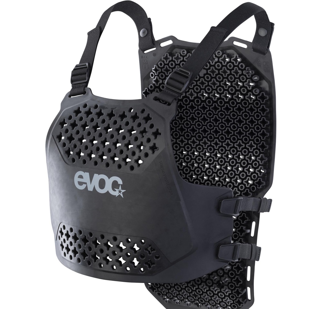 Evoc Torso Protector 2025: Black S/M