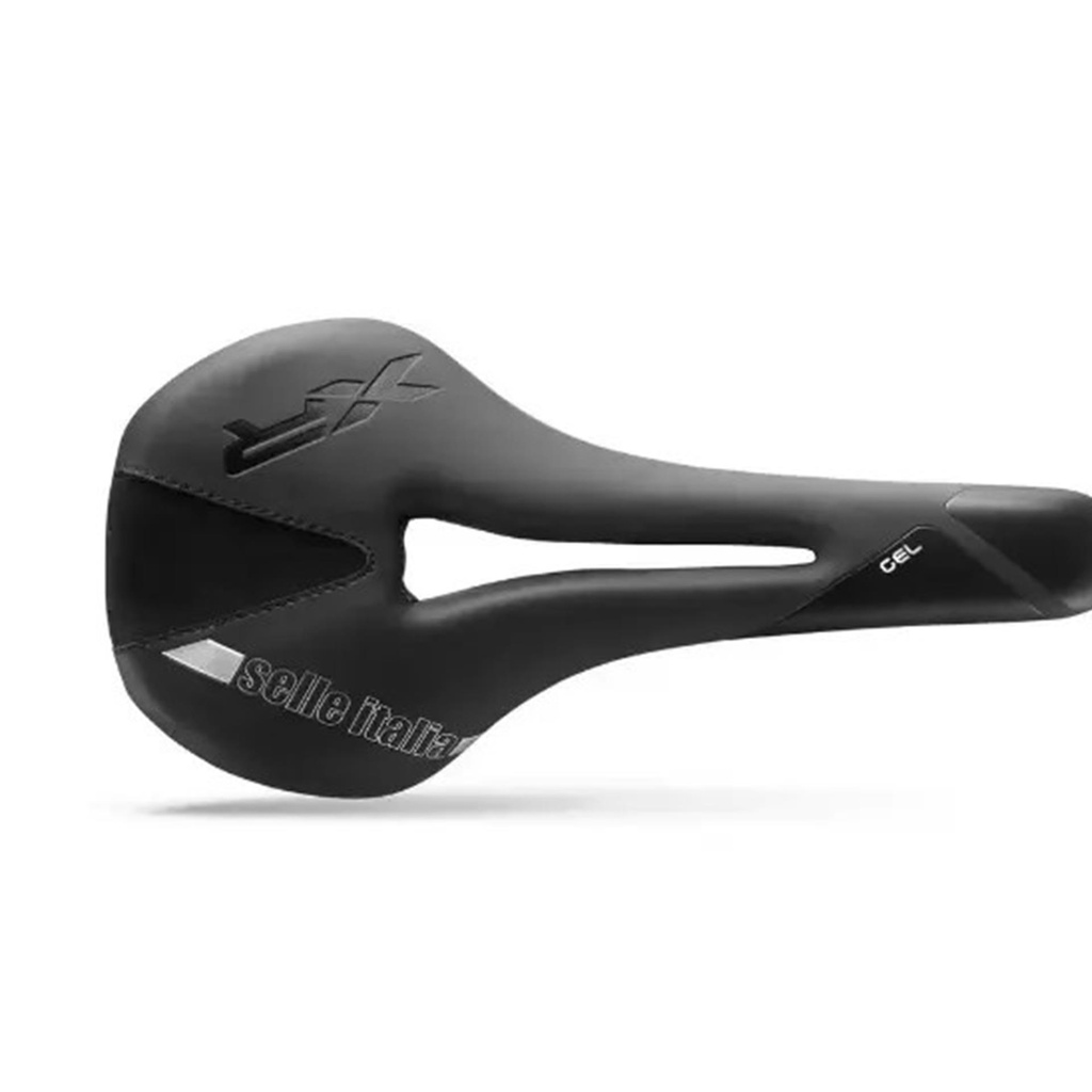 Selle Italia Xr Gel Flow Saddle: Black 