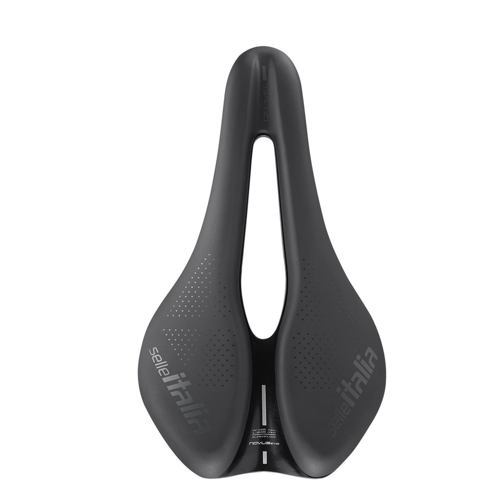 Selle Italia Novus Boost Evo Tm Superflow Gravel Saddle: Black L3