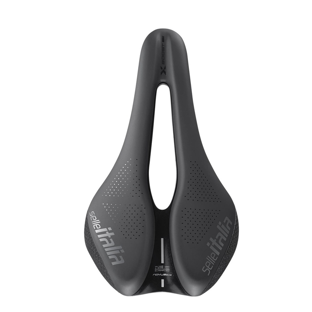 Selle Italia Novus Boost Evo Tm Superflow X-Cross Saddle: Black L3