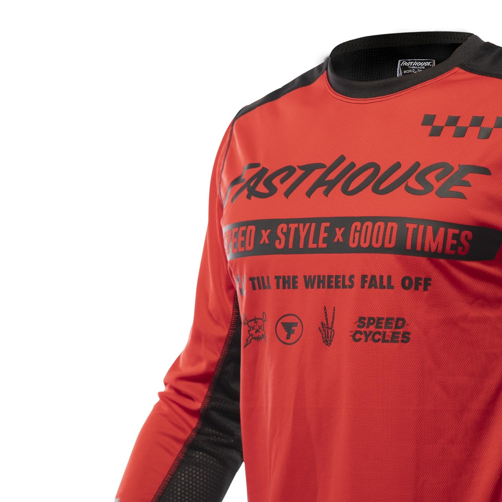 Fasthouse Grindhouse Domingo Long Sleeve Jersey 2021: 