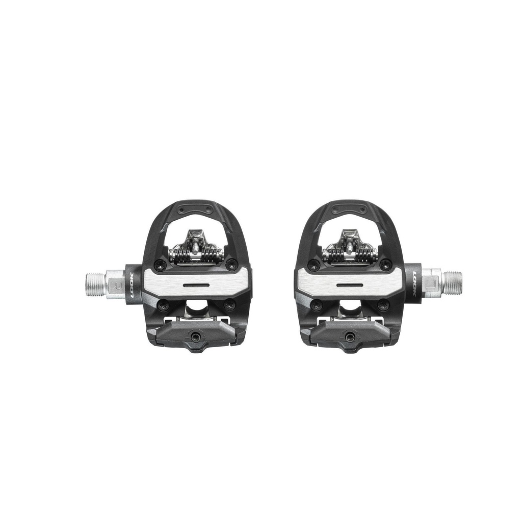 Look Indoor Dual Indoor Cycling Pedals: Black 