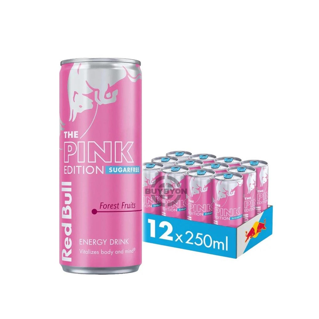 Red Bull Sf Pink Edition Single Can 250ml (12 Pack) 2024:  250ml