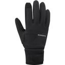 Unisex Windbreak Thermal Gloves, Black, Size 