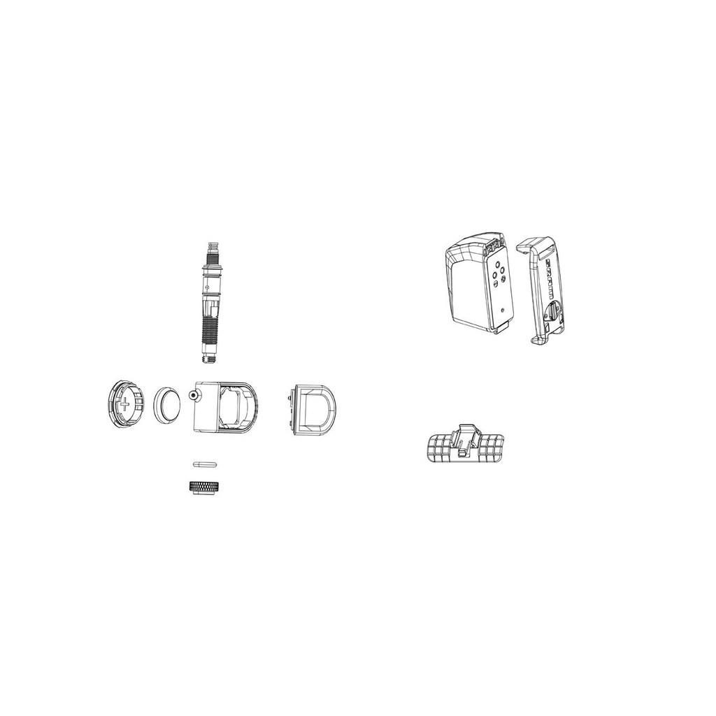 Quarq Tyrewiz 2.0 Valve Stem Packs:  Length C (15.4-22.6m