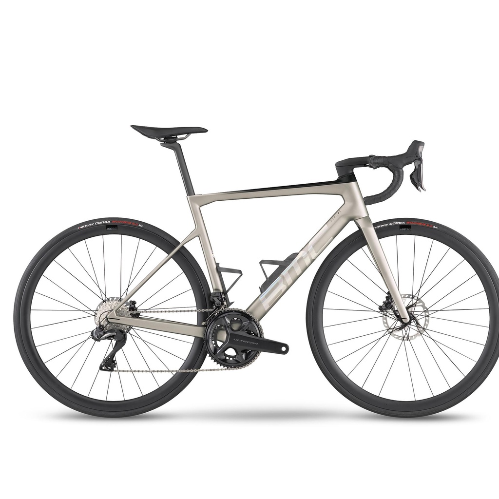 Bmc Teammachine Slr01 Five Ultegra Di2: Arctic Silver Prisma & Carbon