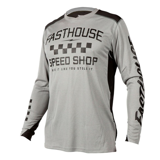 [FHB58247012] Fasthouse Alloy Roam Jersey Ls 2021: Heather Grey 2xl