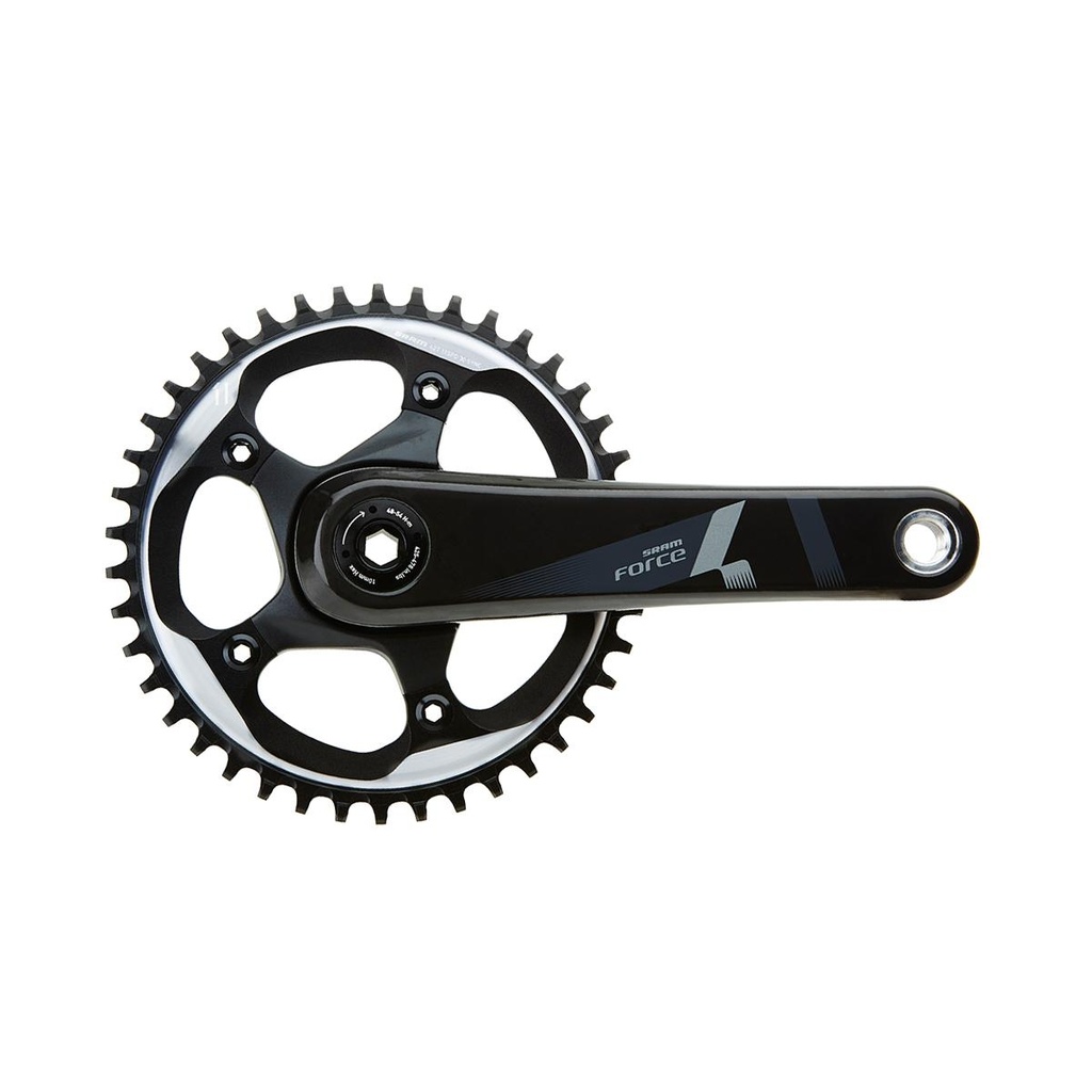 Sram Force1 Crank Set Gxp 165mm W/ 50t X-sync Chainring (gxp Cups