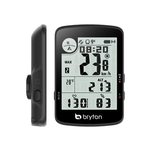 [BRYRID17E] Rider 17 E Gps Cycle Computer 2024: Black 