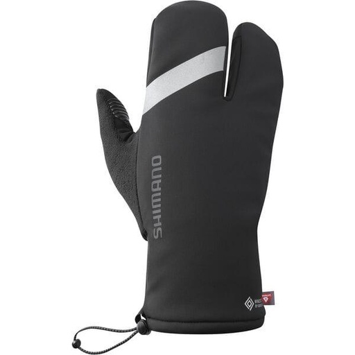 Unisex, WINDSTOPPER PRIMALOFT 2X2 Gloves, Black, Size 