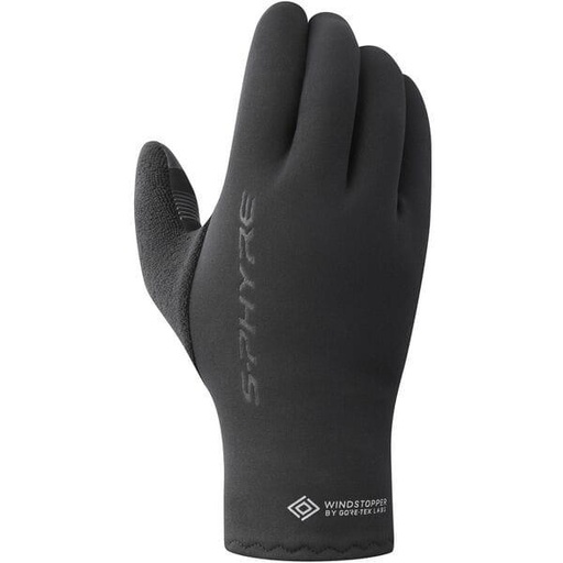 Unisex, S-PHYRE Thermal Gloves, Black, Size 