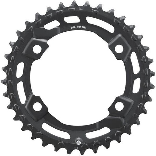 [Y0RB98020] FC-U6000-2 CUES 11/10/9 speed double outer chainring