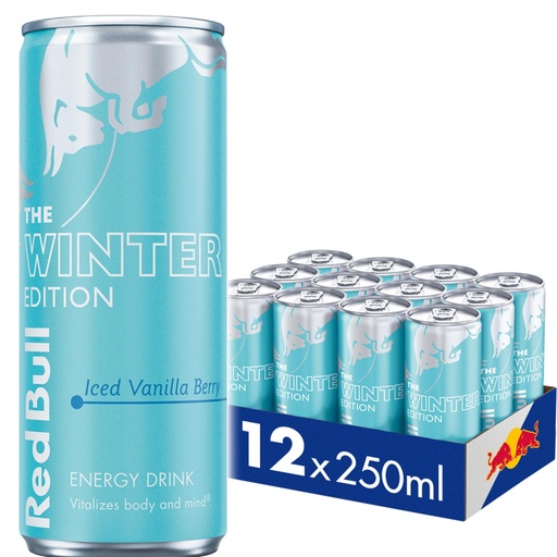 [RB243281] Red Bull Energy Drink Winter Edition (12 Pack) 2024:  250ml