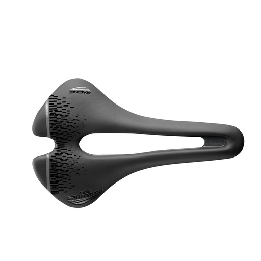 Selle San Marco Aspide Short Racing Saddle: Black/black