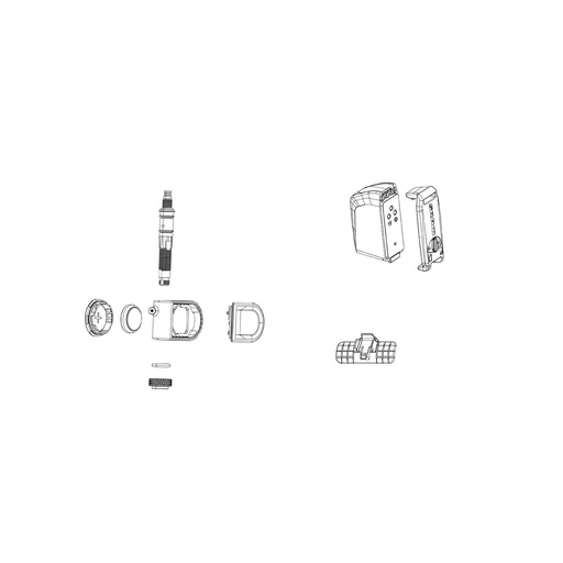 [QSP8032002] Quarq Tyrewiz 2.0 Valve Stem Packs:  Length C (15.4-22.6m