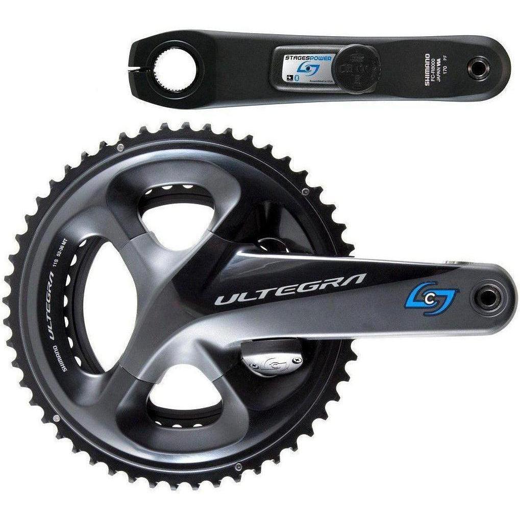 Stages Power LR - Ultegra R8000 Grey / 165mm - 5 | Biketrax